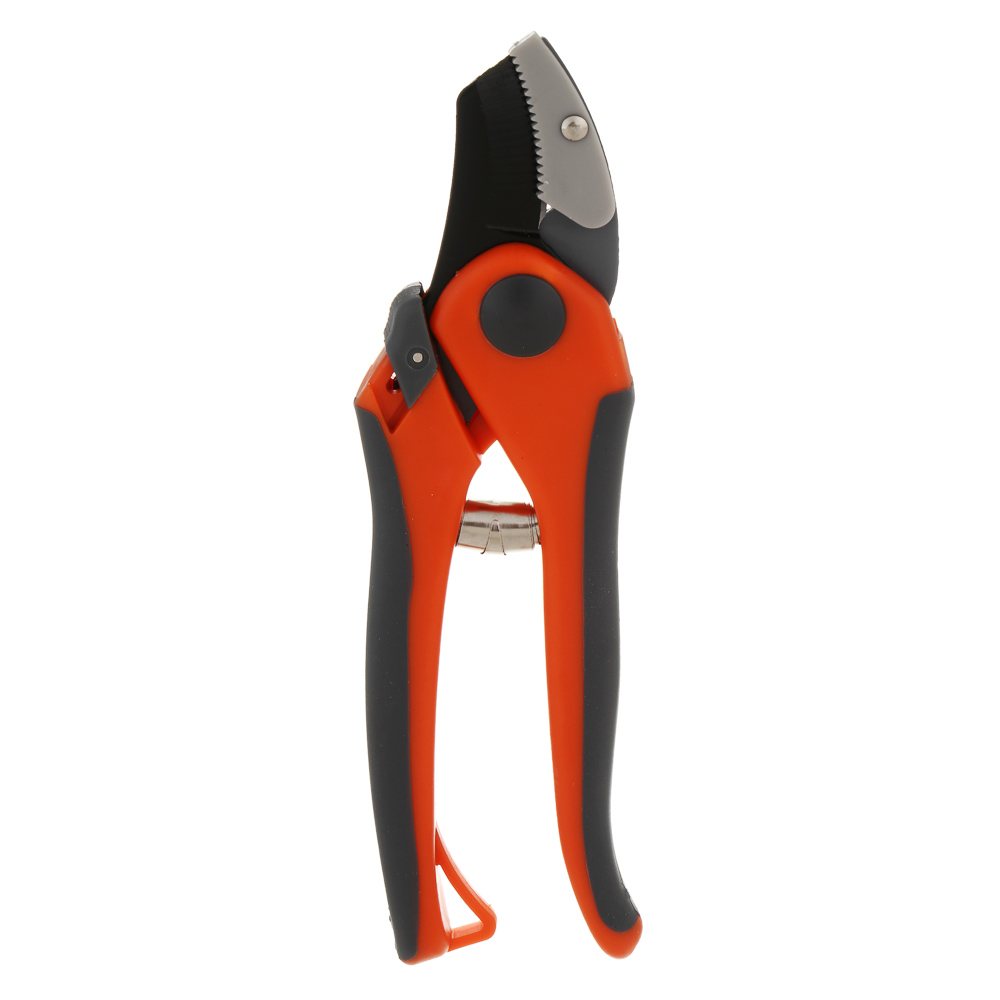 INBLOOM Секатор садовый (контактный) с наковальней, сталь 65м, PP+TPR - #3