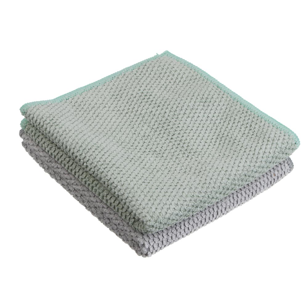 VETTA Салфетка из микрофибры для ванной комнаты, 30х30см, 320г/кв.м., 2 цвета - #1