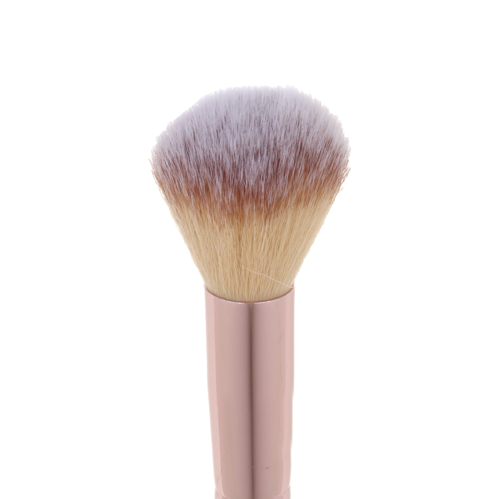 Кисть для румян и хайлайтера тм ЮНИLOOK Perla, пластик, металл, нейлон,18см,белый - #2