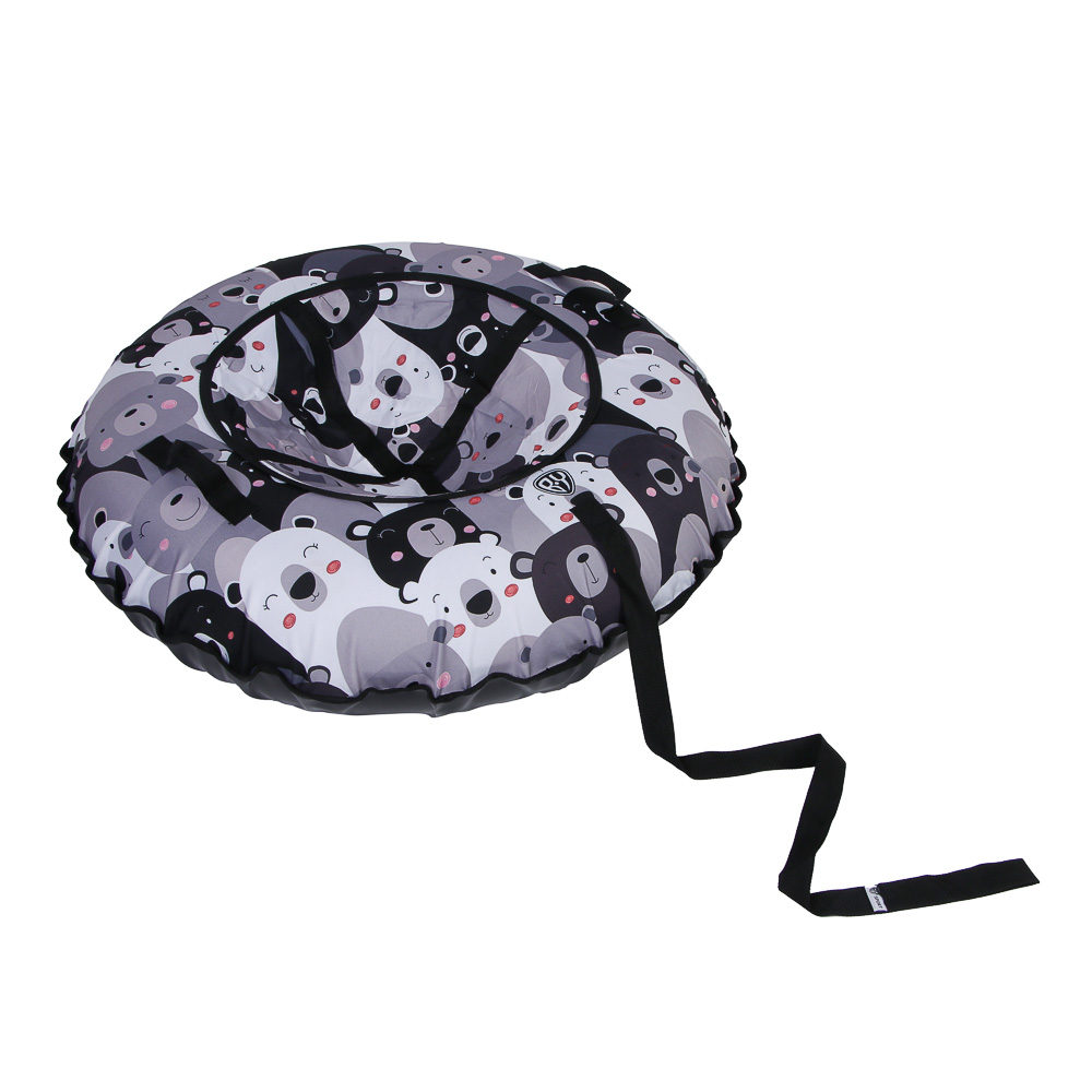 BY SPORT Тюбинг/ватрушка, диаметр 100см, оксфорд 600D, ПВХ, бутиловая камера R15, медведи - #1