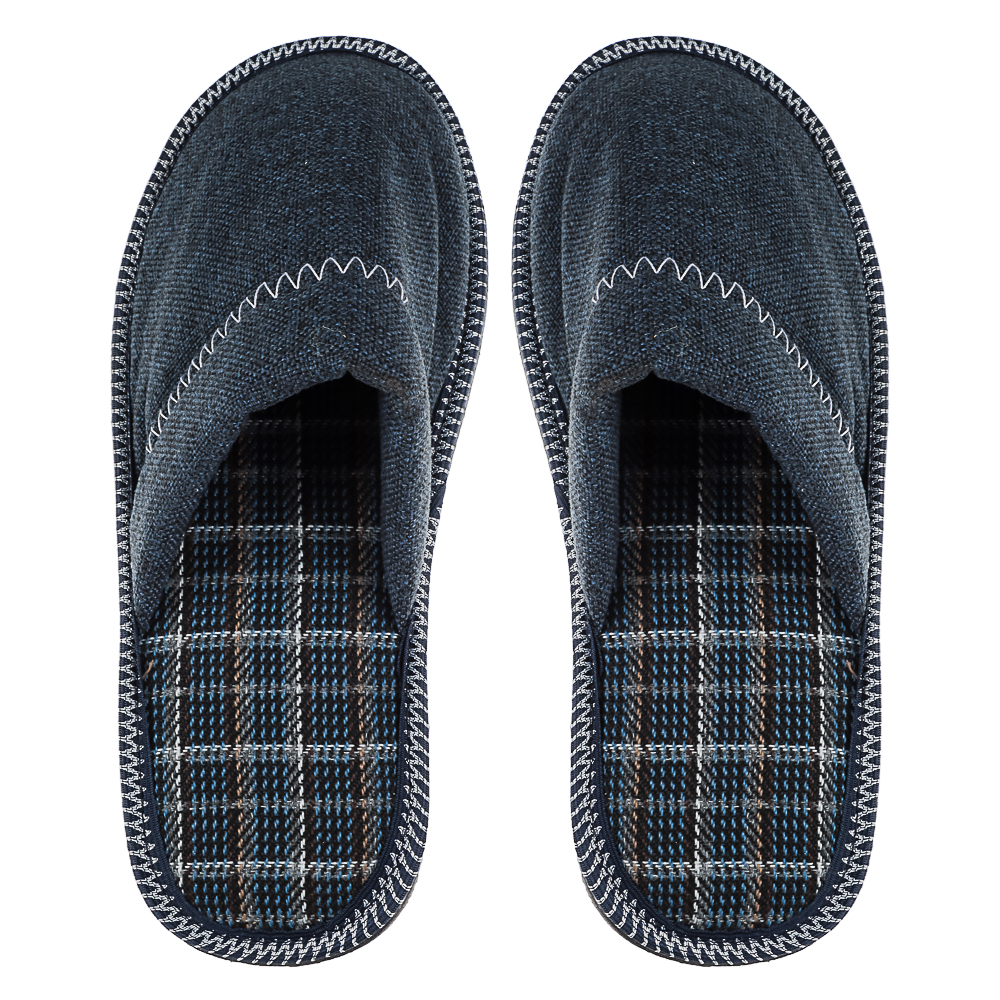 Обувь домашняя муж. арт.ГЛ-601/3-2 р. 45/46 синий - #2