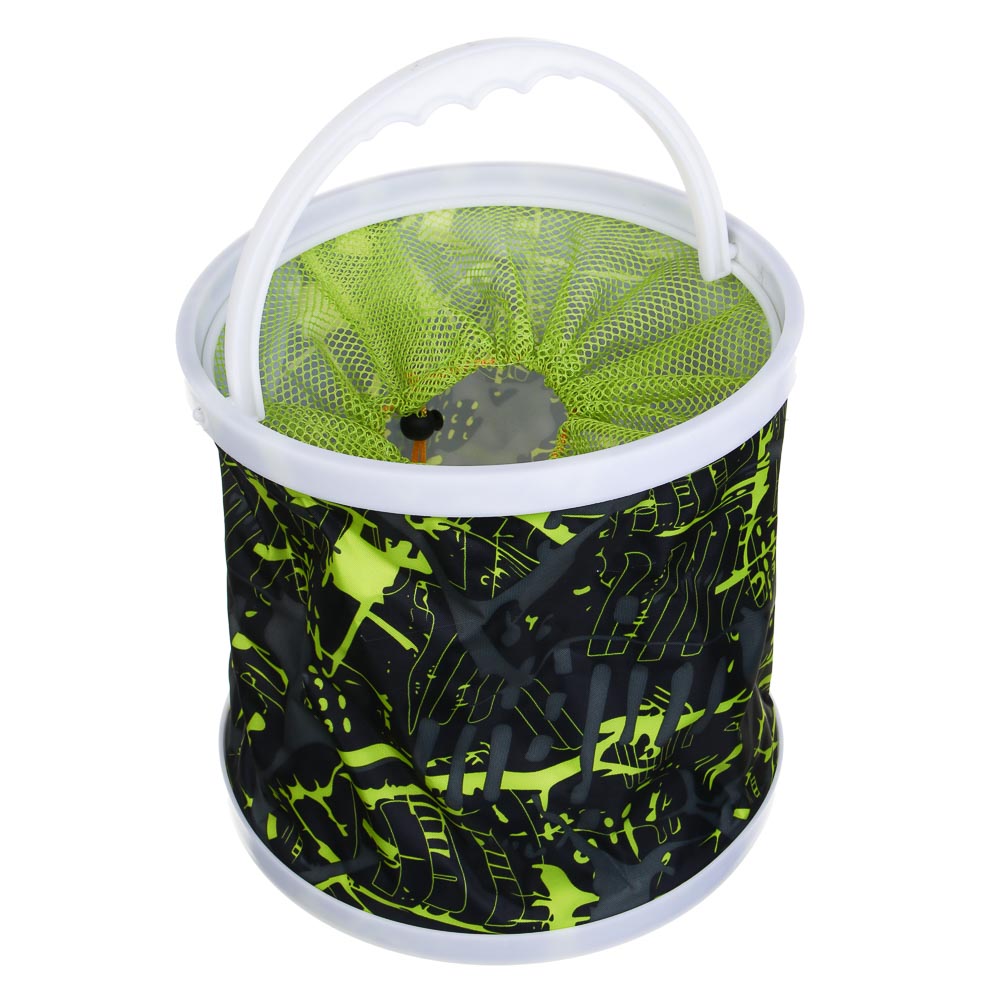 AZOR FISHING Ведро для рыбалки с сеткой, 11 л - #2