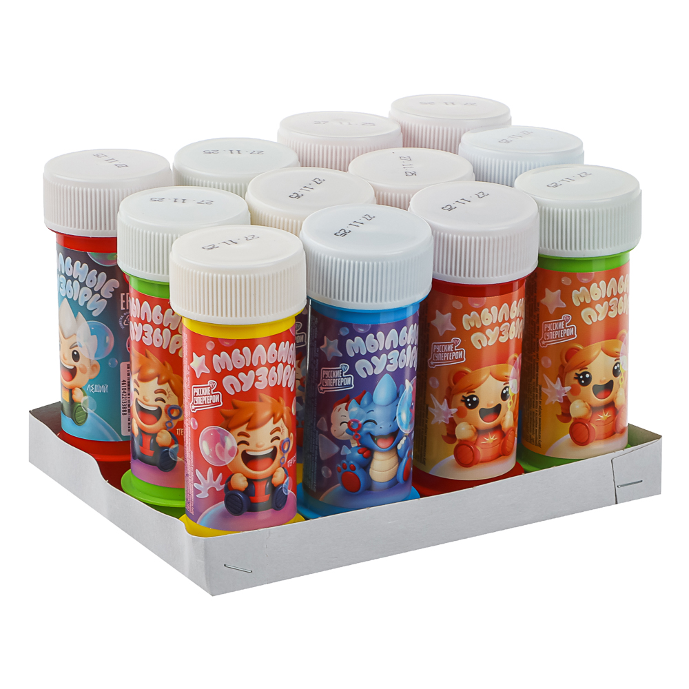 Мыльные пузыри BY Русские Супергерои, 50мл, мыльный раствор, пластик, 6 дизайнов - #6