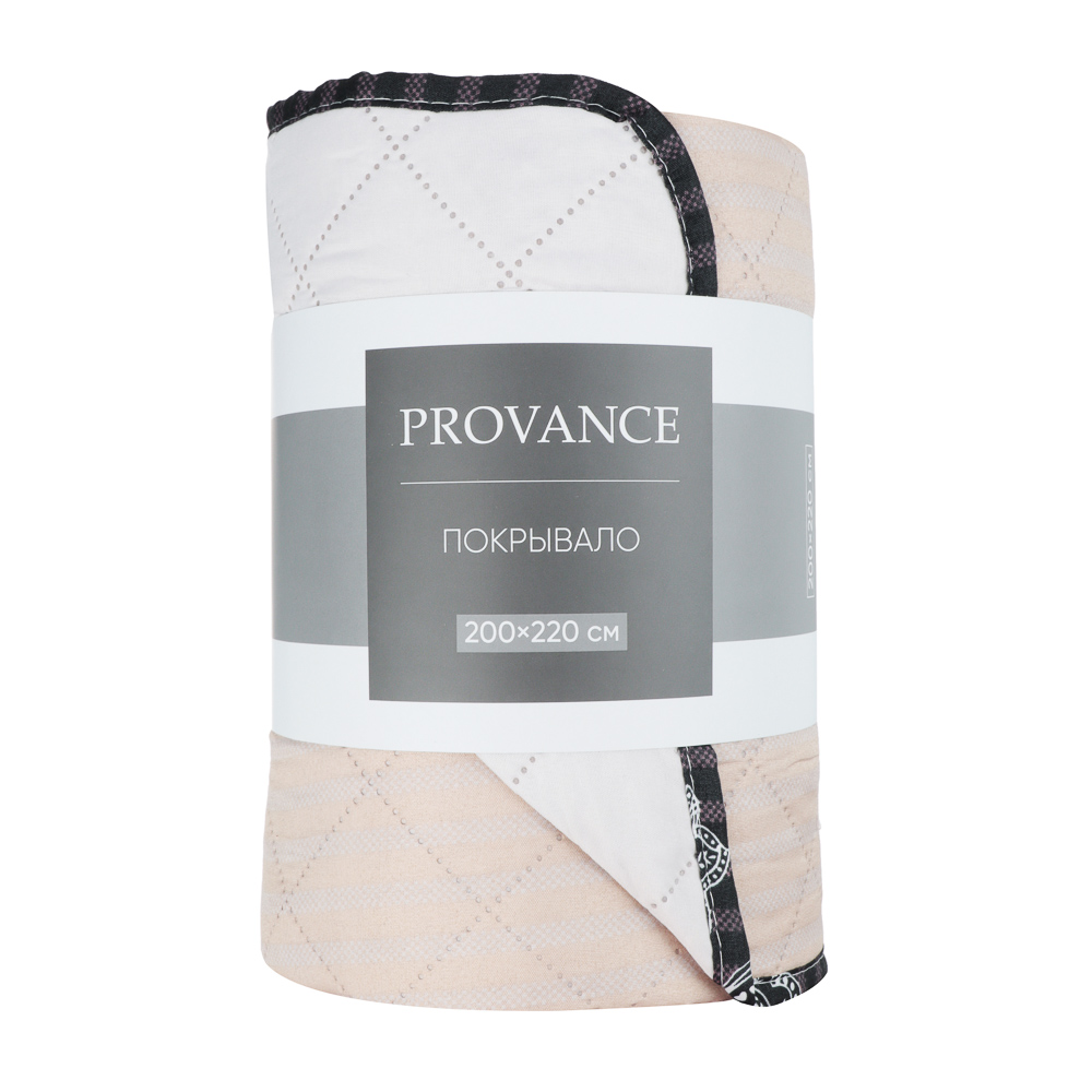 PROVANCE Хейзел Покрывало стеганое принтованное 200х220см, 100% полиэстер - #4