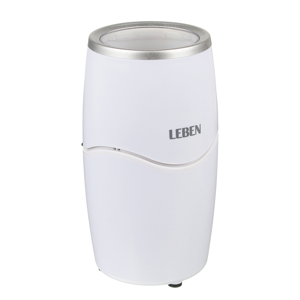 Кофемолка электрическая LEBEN 200 Вт, покрытие софт тач, роторного типа - #1