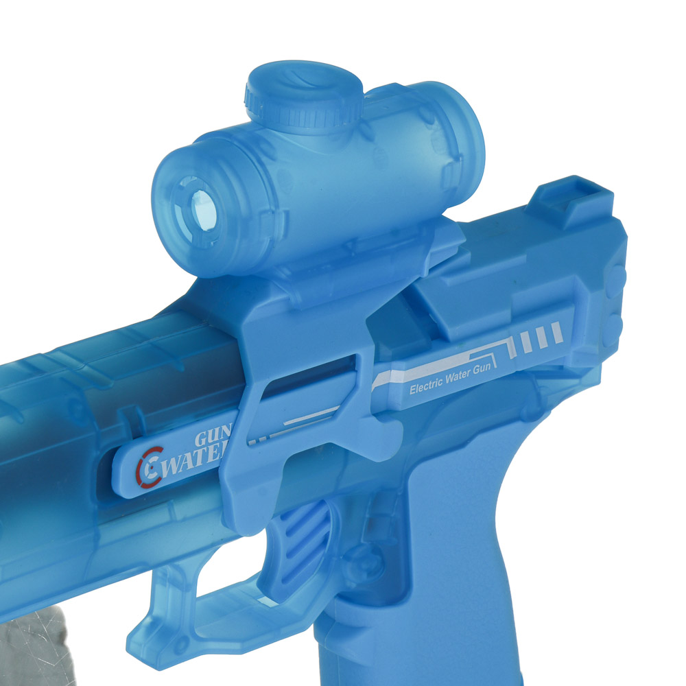 Водный пистолет электрический, 320мл, РР, свет, вибрация, АКБ - #7