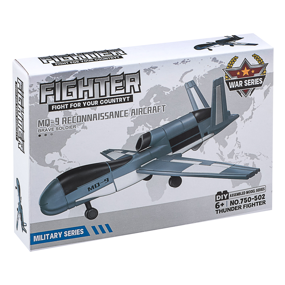 Конструктор "Игровой мир" транспорт, ABS, 19х4х14 см, 8 видов - #11