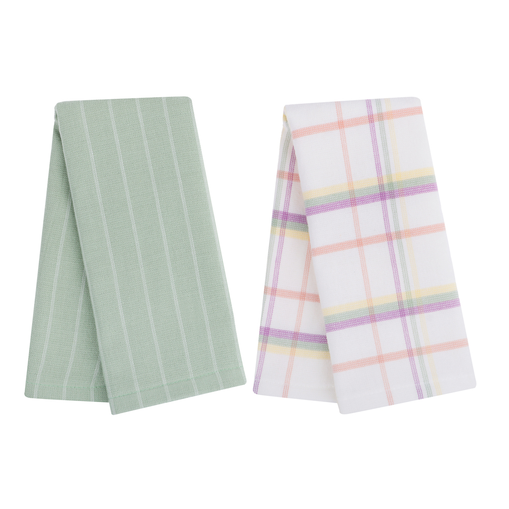 PROVANCE Ботаника Комплект кухонных махровых полотенец 2шт, 30х50см, 100% хлопок - #1