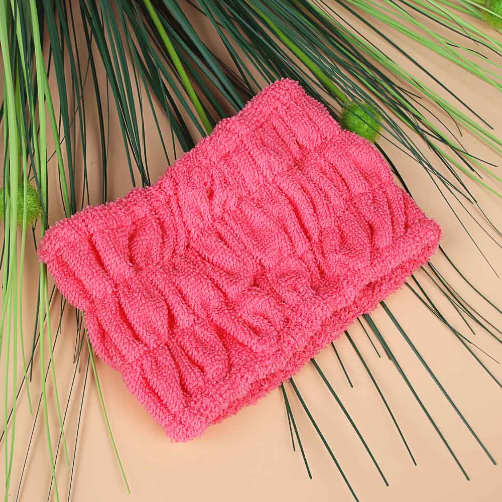 ЮL Повязка на голову для косметических процедур, п/обхват 18см, ширина 10см, полиэстер, 6 цветов - #3