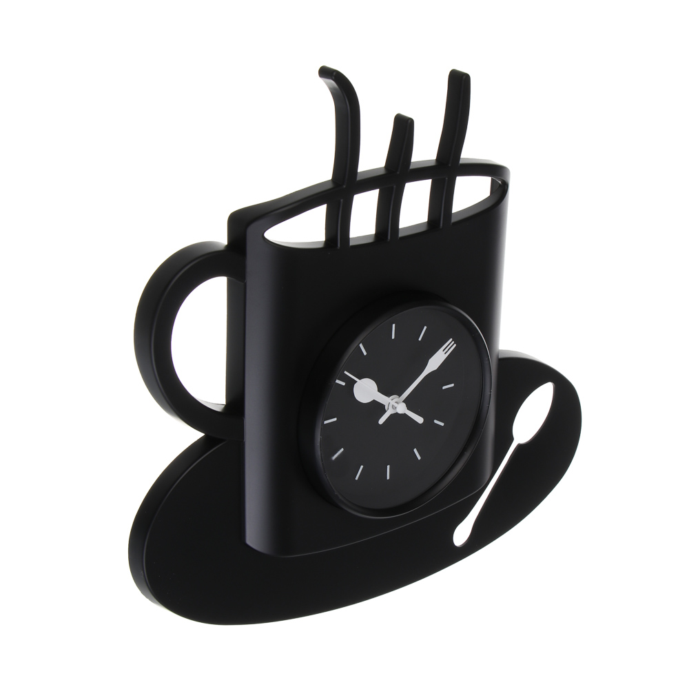 Часы тм LADECOR CHRONO настенные интерьерные, 30х29 см, пластик, стекло, 1xAA, 2 цвета - #3