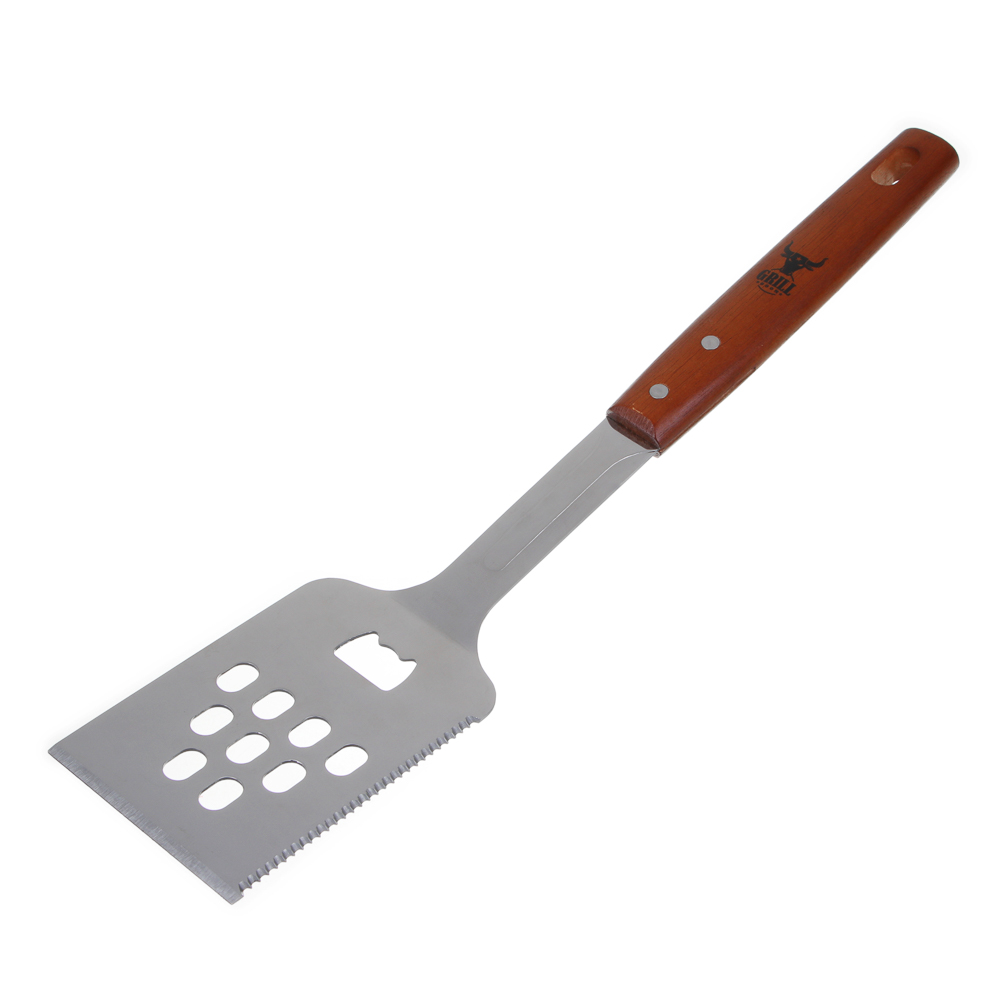 Набор для гриля 5 в 1 тм GRILLBOOM, деревянная ручка, нерж. сталь 2CR13 - #3