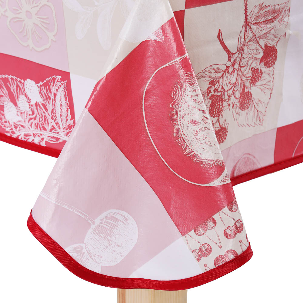 PROVANCE Скатерть ПВХ 110х140см "Чаепитие" с бейкой, 6 дизайнов - #3