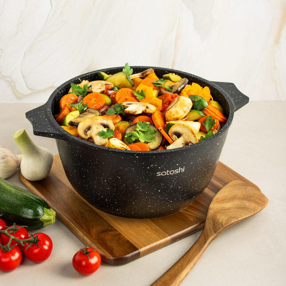 SATOSHI Монфор Казан 26х14,0см, 5,8л, литой алюминий, индукция - #11