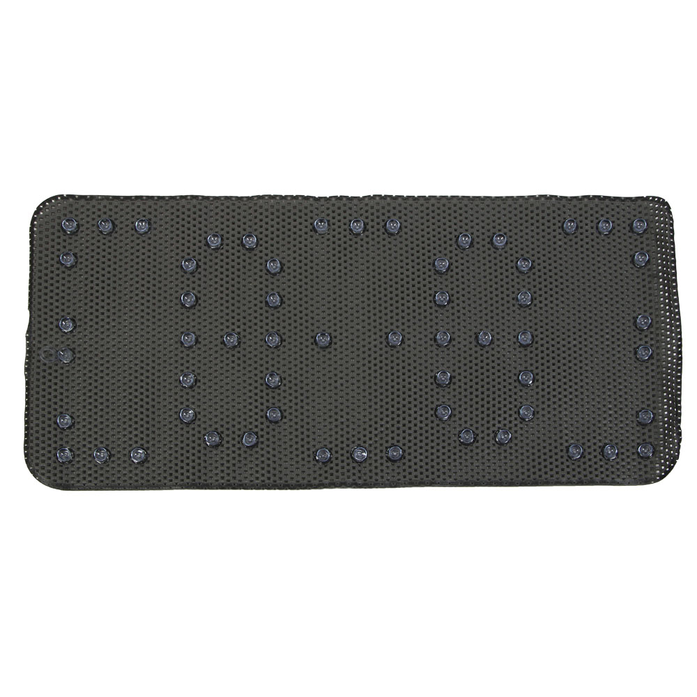 Коврик противоскользящий тм VETTA Lense, 91x43см, ПВХ 100%, серый - #5