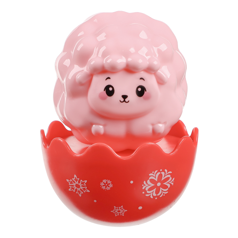 ИГРОЛЕНД Развивающая игрушка Неваляшка "Животные", ABS, 8х6х11см - #23