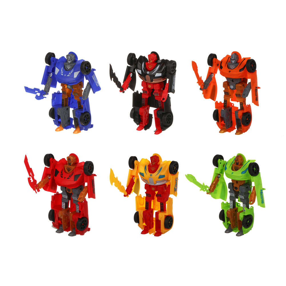 ИГРОЛЕНД Робот трансформирующийся "Спорткар", PP, 12х5,5х17 см, 6 дизайнов - #2