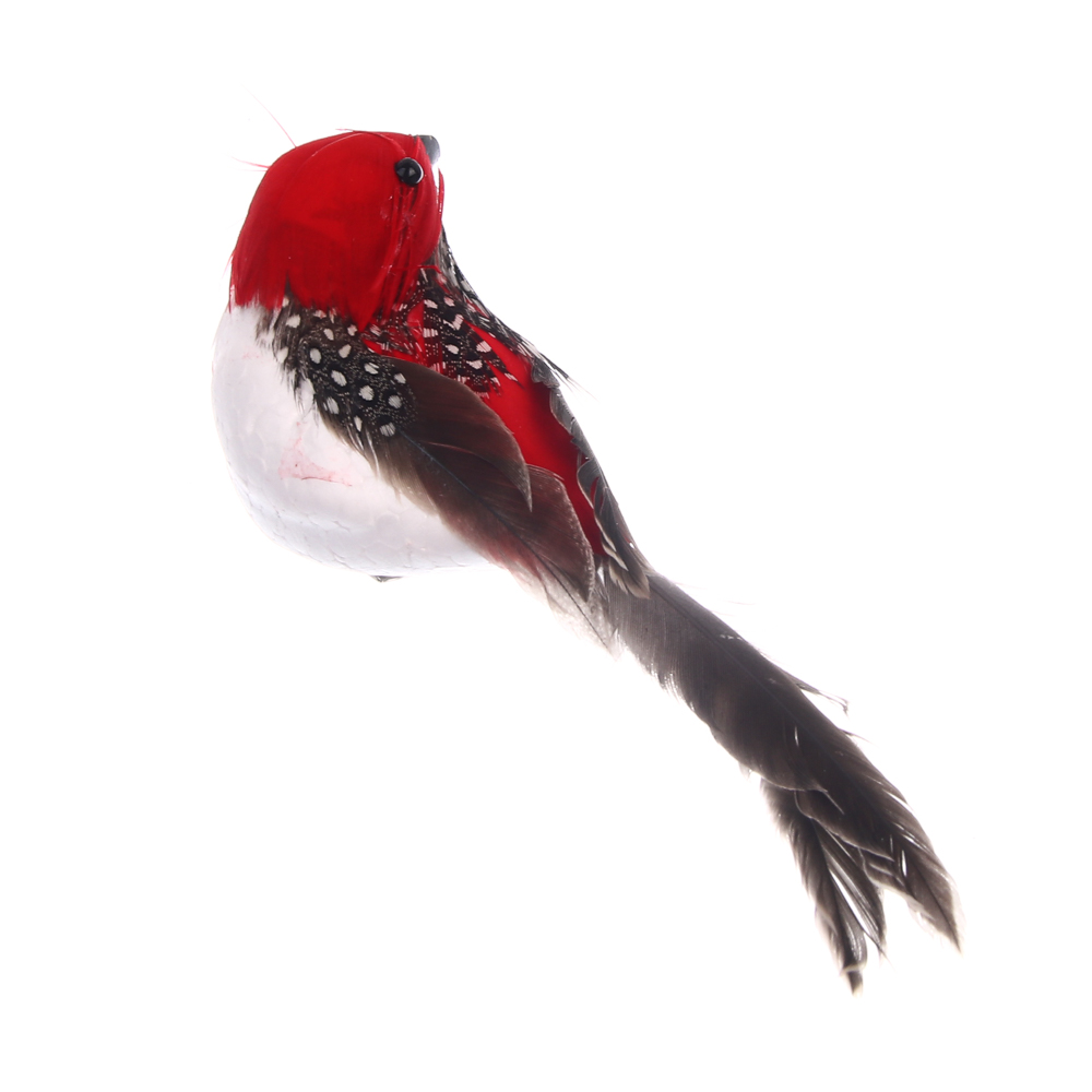 Птица на прищепке тм INBLOOM, 14x4см, пенополистирол, перо - #5