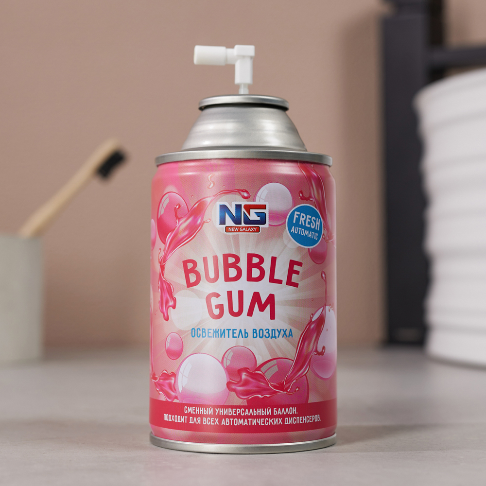 NEW GALAXY Освежитель воздуха Автоматик Fresh 250мл, бабл гам - #7