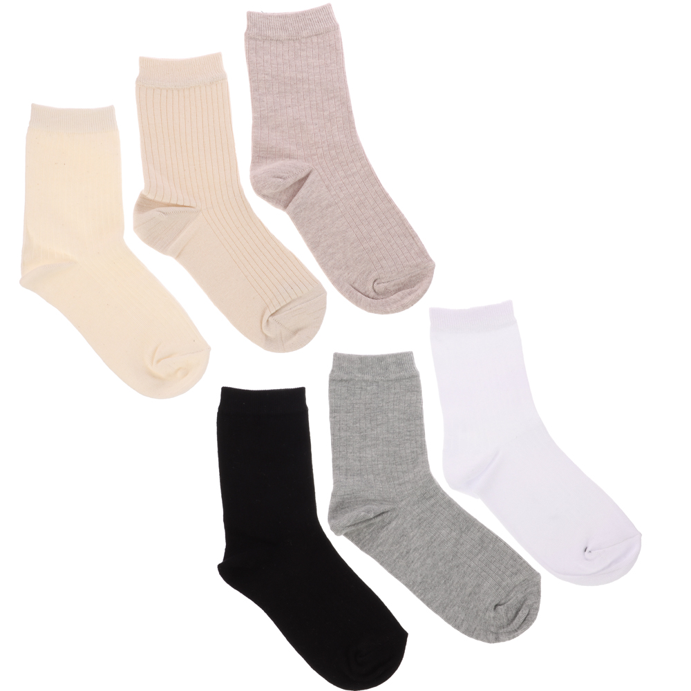 RS Носки женские классические "лапша" р. 36-39, 70% хлопок, 25% полиамид, 5% эластан, R190, разноцв. - #4