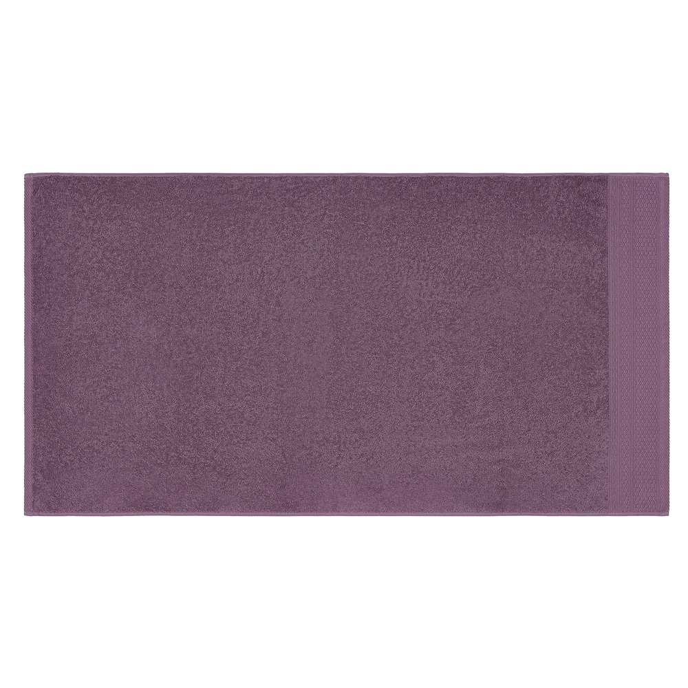PROVANCE Хейзел Полотенце махровое, 100% хлопок, 70х130см, 400гр/м, сливовый - #10