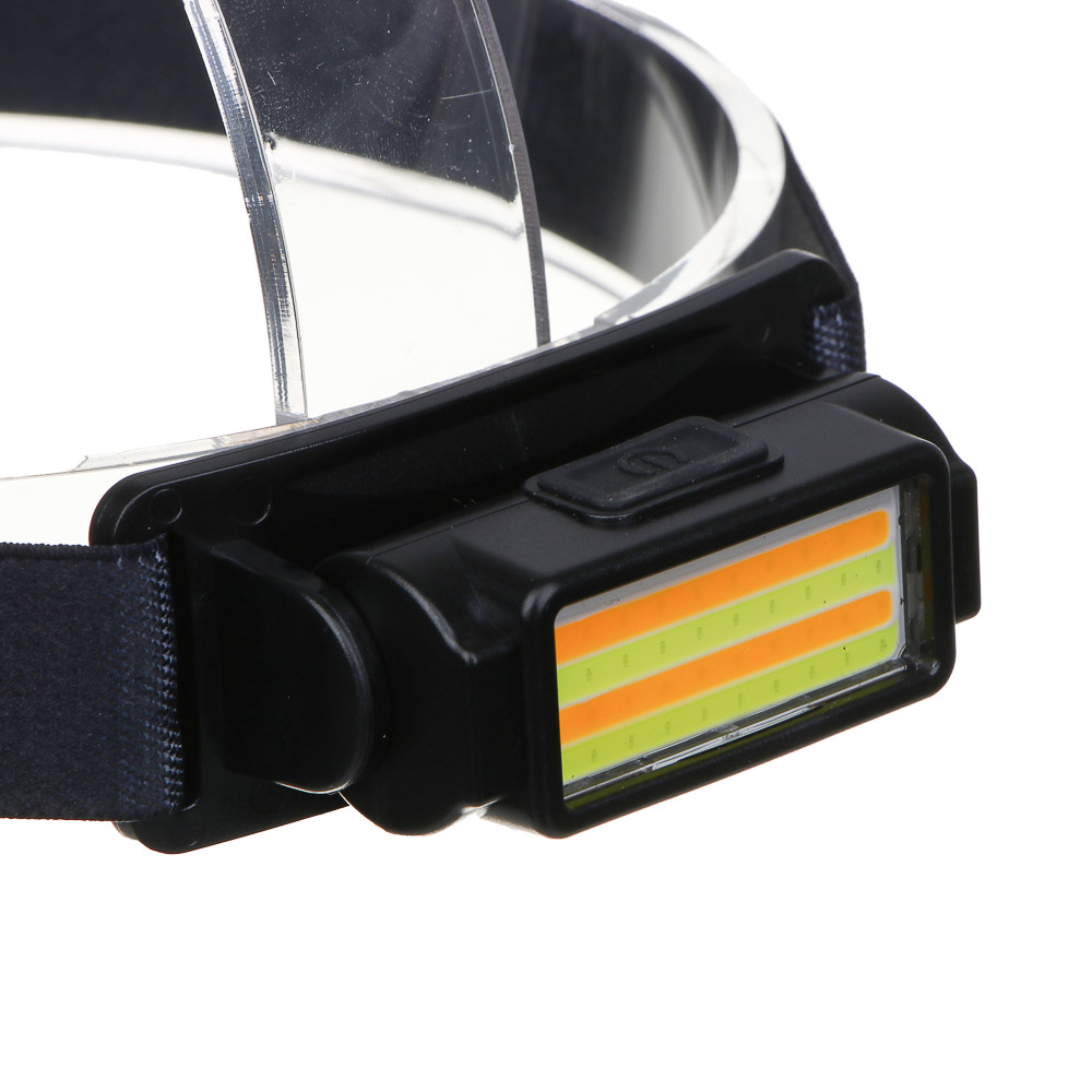 ЕРМАК Фонарь налобный, LED+COB, 4 режима, 500мАч, зарядка Туре-С, 80х33х33 мм, пластик, красный свет - #5