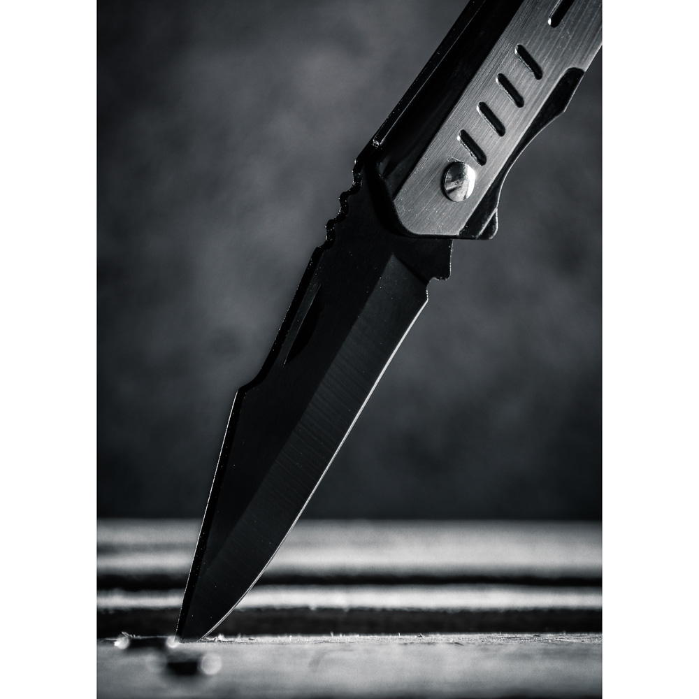 ЧИНГИСХАН Нож туристический складной 17 см. толщина лезвия 1,8 мм, нерж. сталь, арт.2 - #9