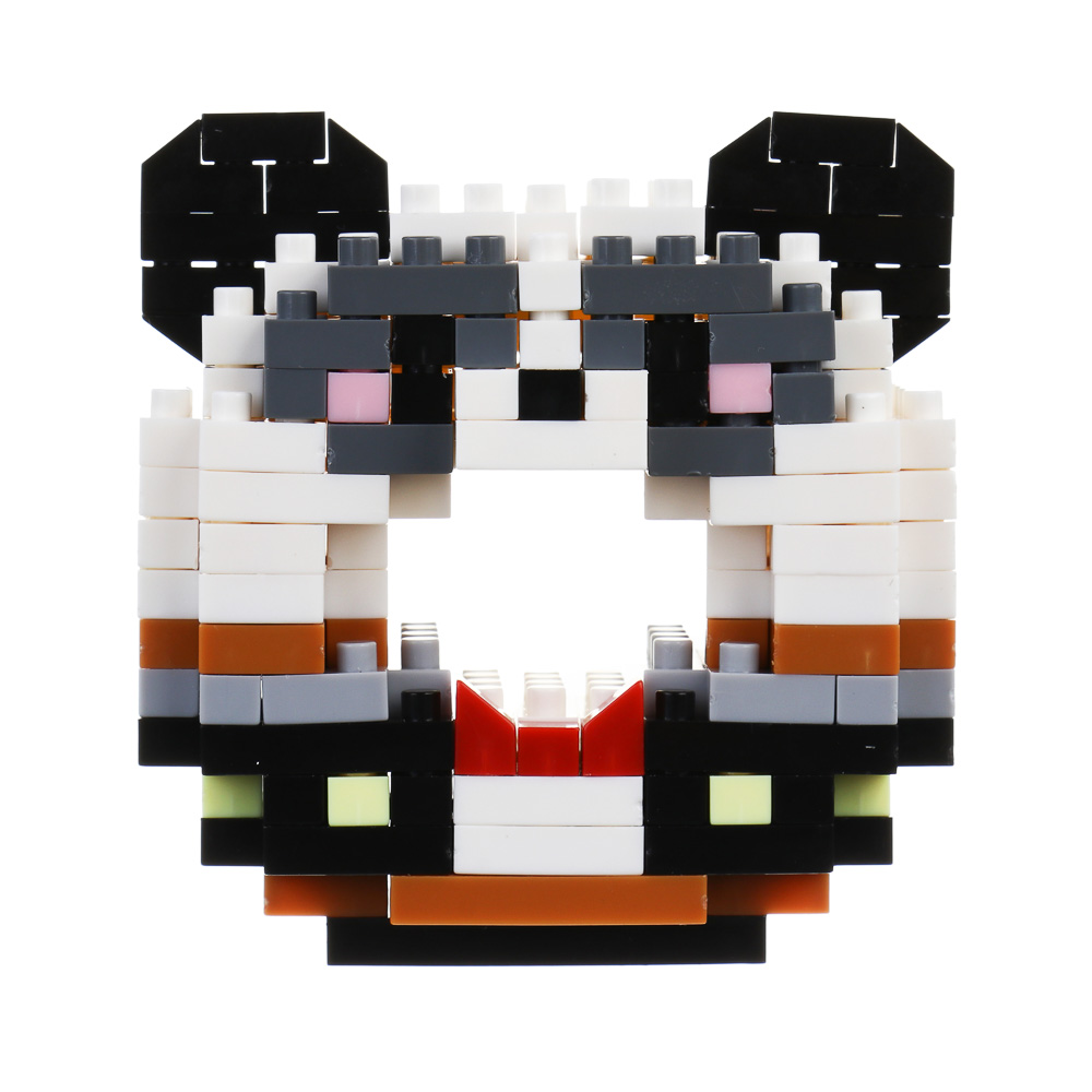 Конструктор мини 3D "ЗвероПончик", ABS, 7,8х4,1х11,3см, 12 видов - #7