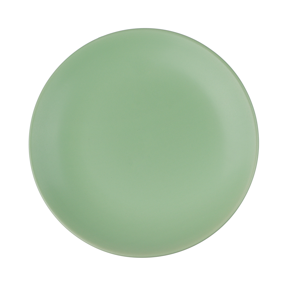 Тарелка закусочная 19см, тм MILLIMI мятный, керамика - #1