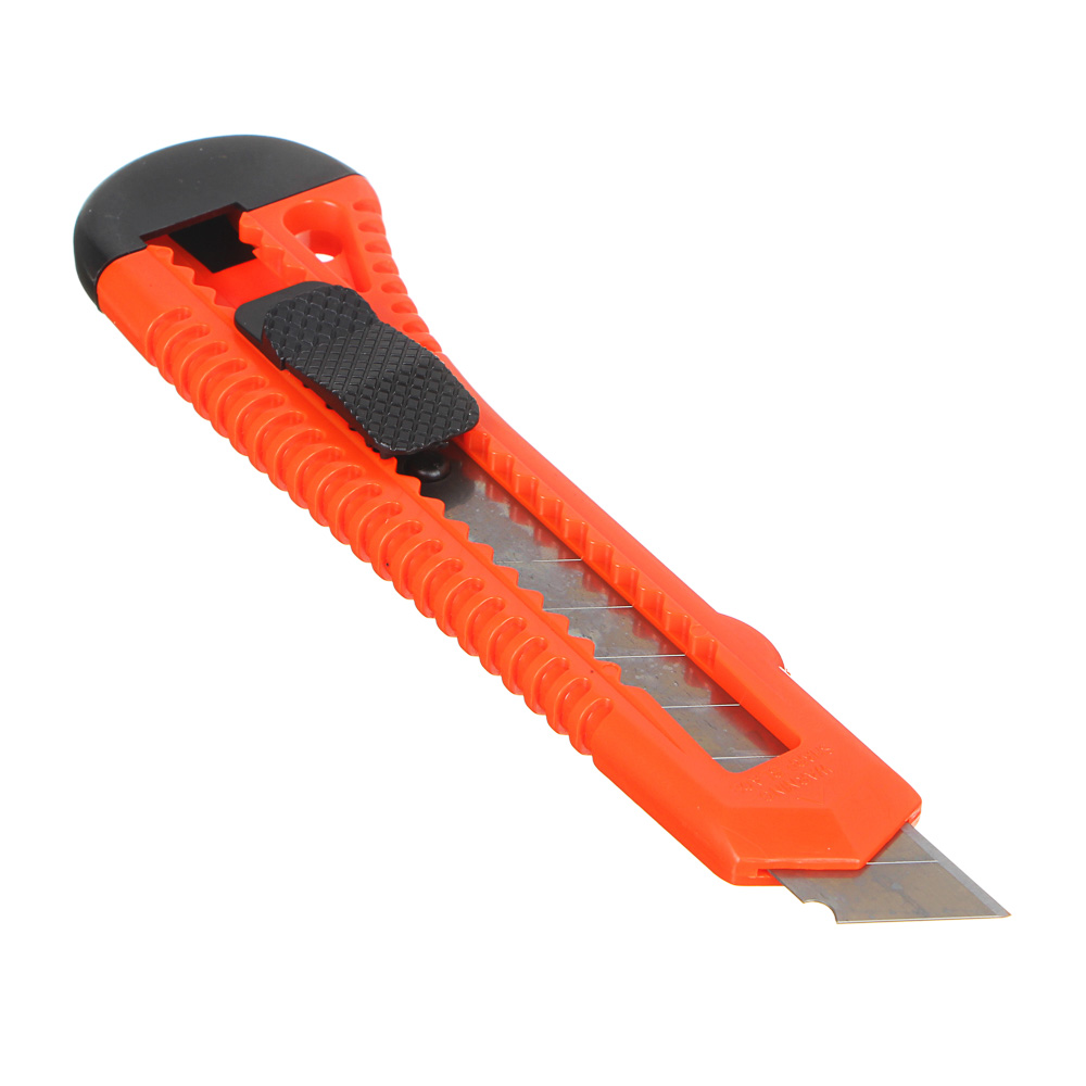 Нож универсальный HEADMAN пластиковый с сегментированным лезвием 18мм (квадр. фиксатор) - #2