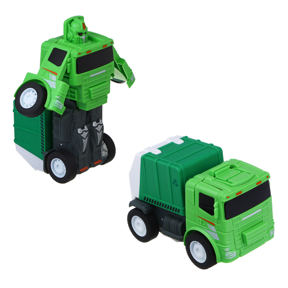 ИГРОЛЕНД Спецтехника трансформирующаяся в робота, РР, 10,5х9х6,5см, 12 дизайнов - #1