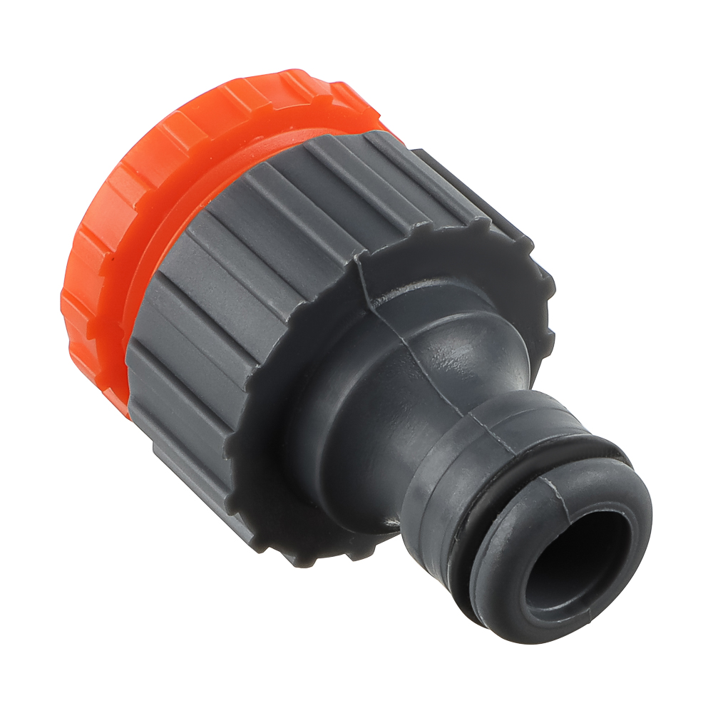 INBLOOM Штуцер резьбовой для крана с внешней резьбой, переходник d1/2" -3/4", пластик - #3