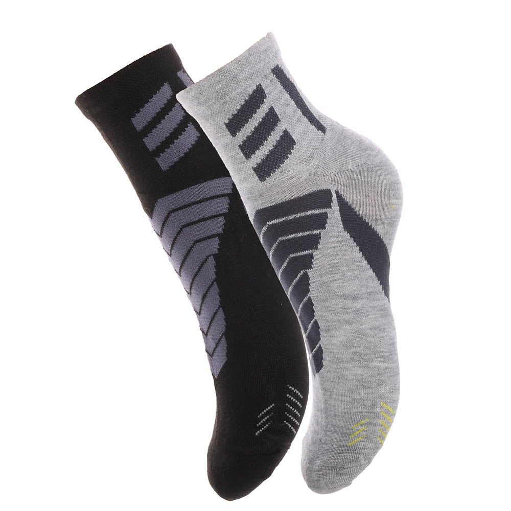 GALANTE Носки мужские спорт р.27-29, 85% хлопок,10% полиэстер, 5% спандекс, цвета в ас-те, НС22-05 - #1