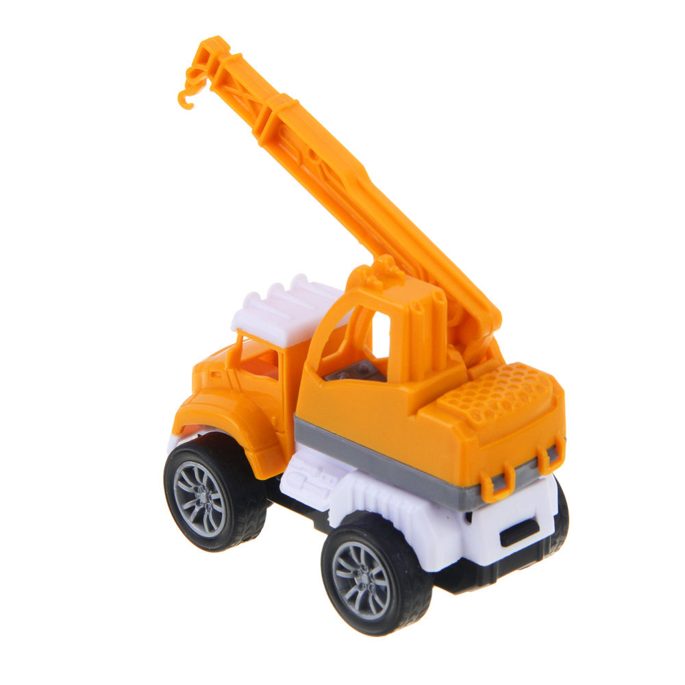 ИГРОЛЕНД Спецтехника Стройка, инерция, PP, 8,5х3,9х5,9 см, 4 дизайна - #6