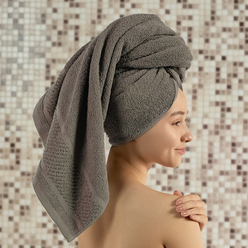 PROVANCE Виана Полотенце махровое, 100% хлопок, 70х130см, 450гр/м, бежевый - #8