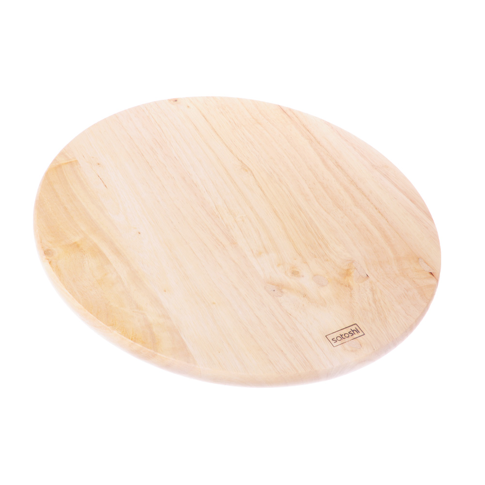 Доска разделочная деревянная SATOSHI, гевея, круглая d.30 - #2
