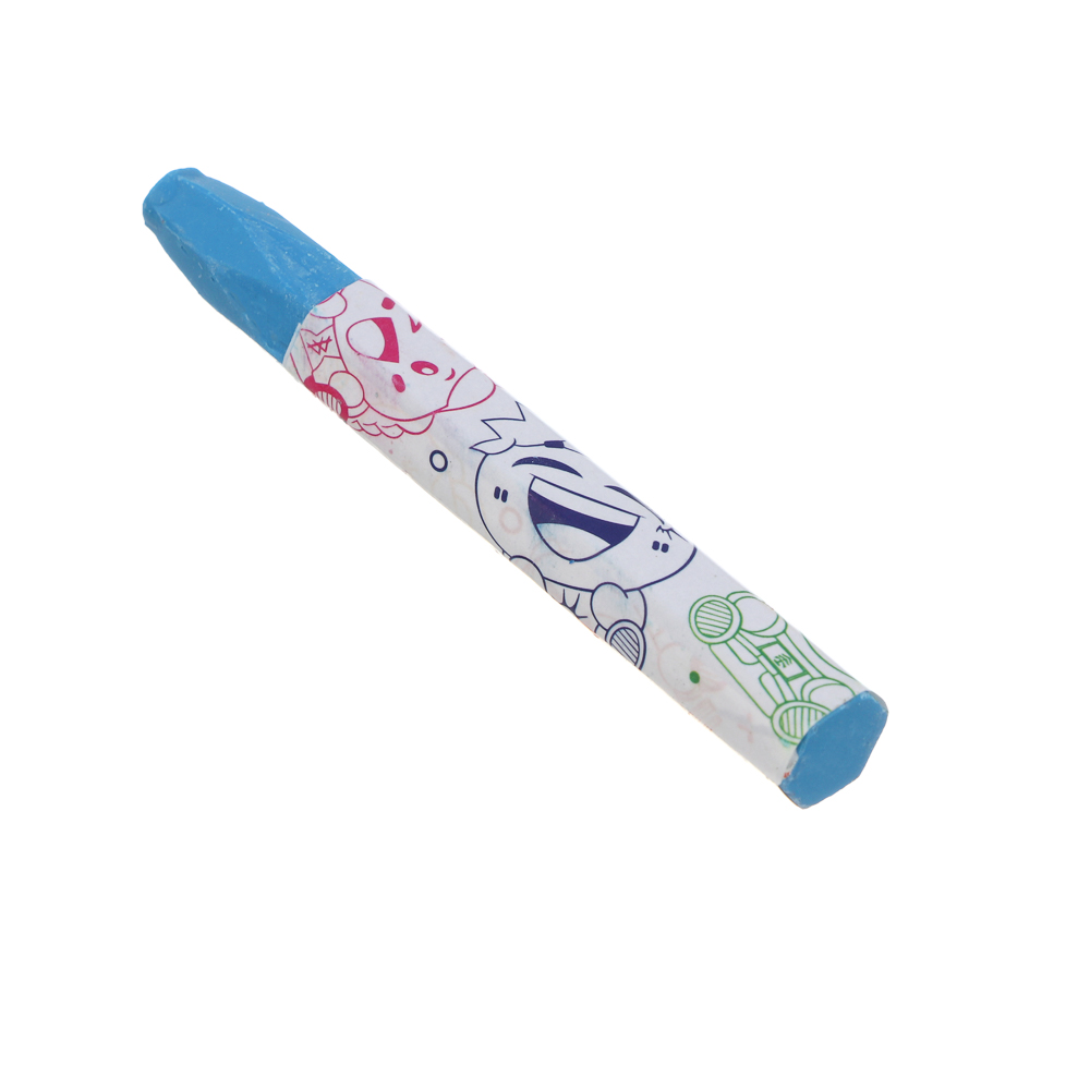 Восковые карандаши "Пастель масляная", BY Русские Супергерои "Яркий День" 12 цветов, в карт. Коробке - #5