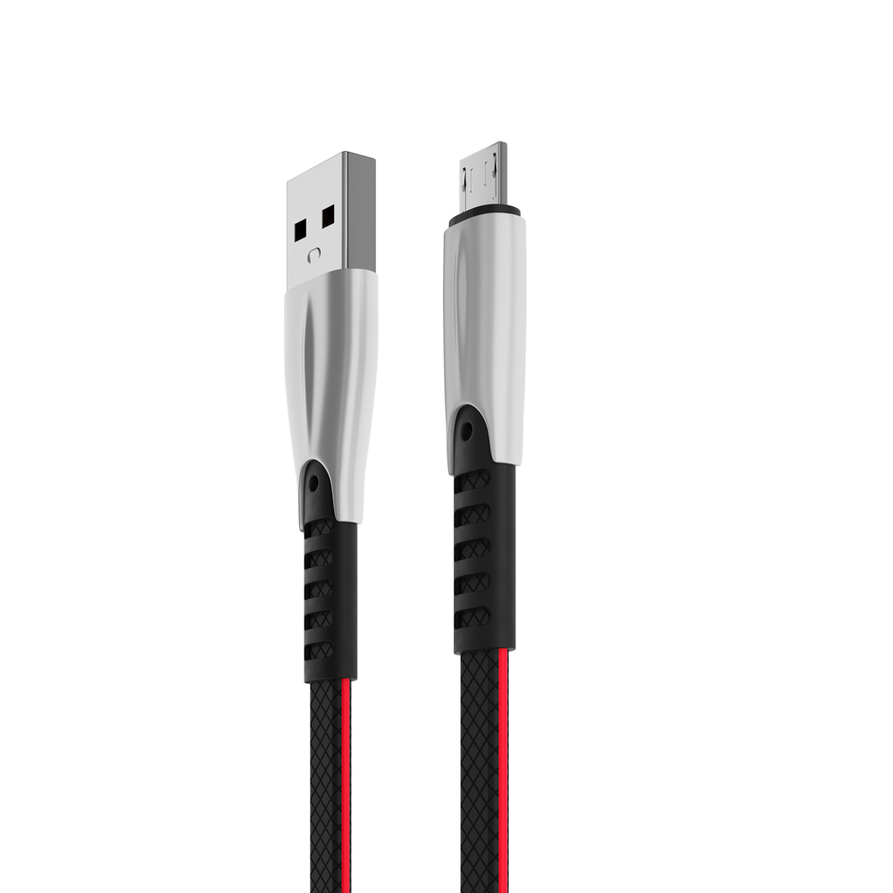 BY Кабель для зарядки Кобра Micro USB, 1м, 3А, чёрный - #3