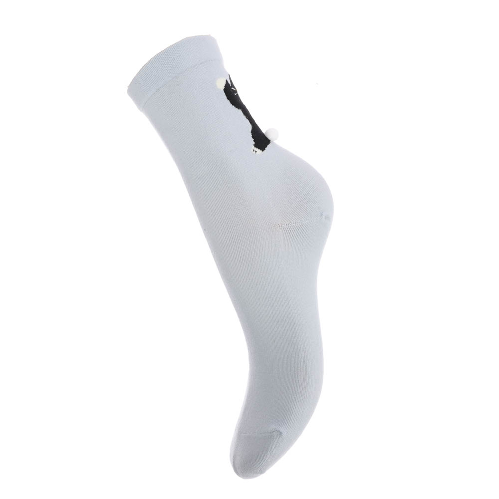 Носки универсальные с декором, тм Turkan, р. 36-41, 90%хлопок, 8% п/а, 2%лайкра,разноцветные, R0326 - #2