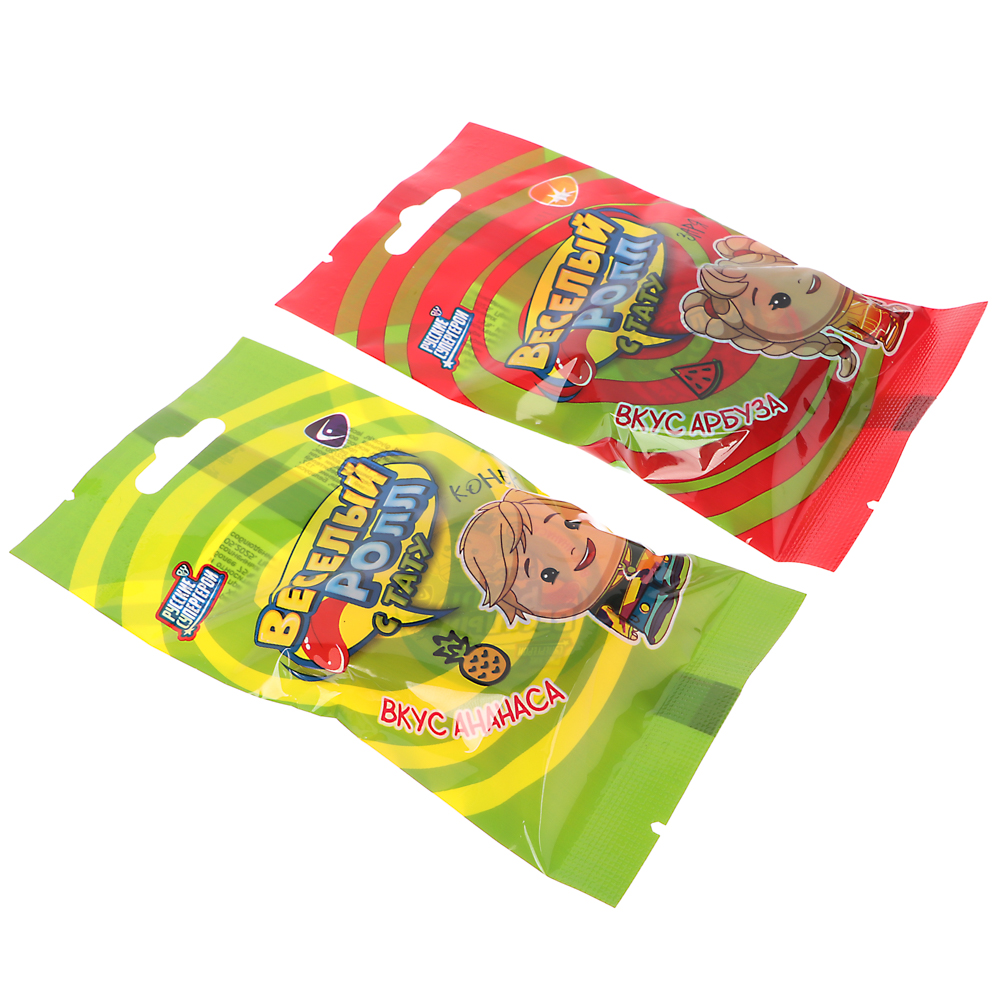 BY Русские Супергерои Жевательная резинка в рулоне с тату 12 гр. - #2