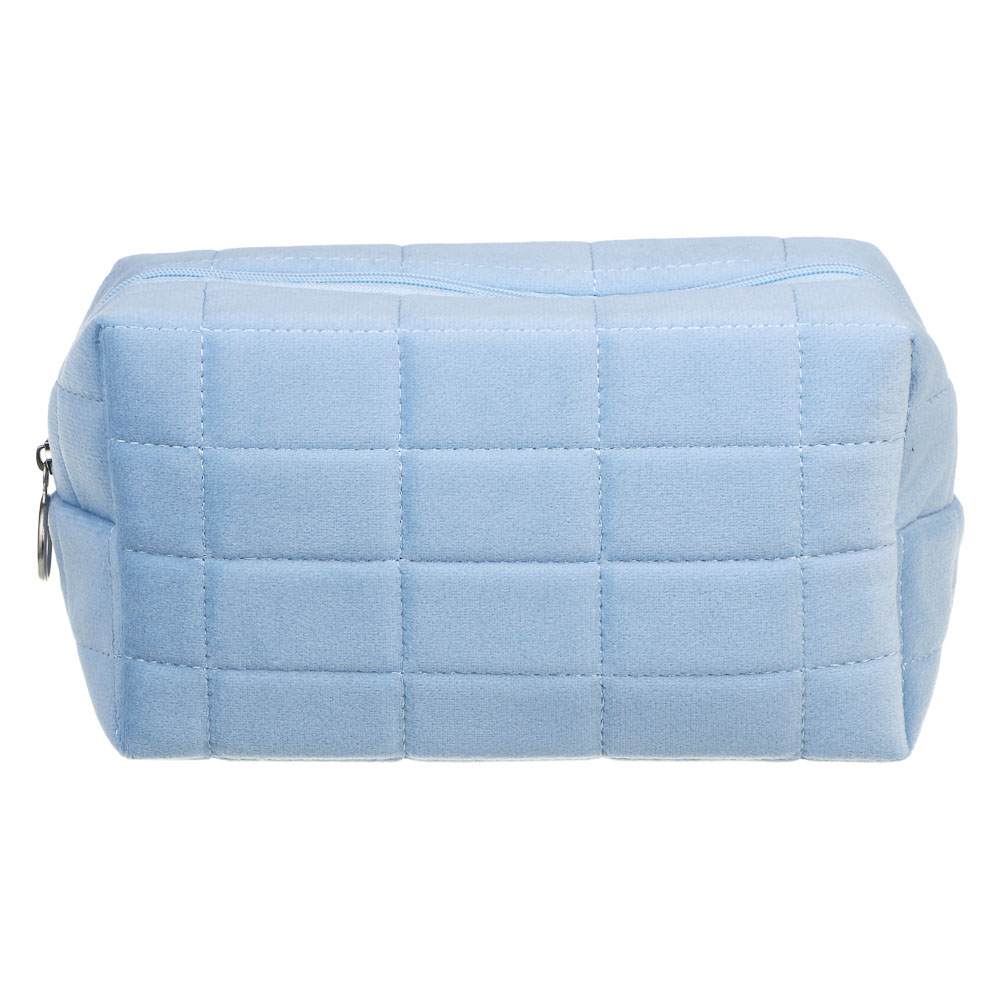 ЮL Косметичка велюровая Мадмуазель, полиэстер, 18х12,5х7,5см, 3 цвета - #3