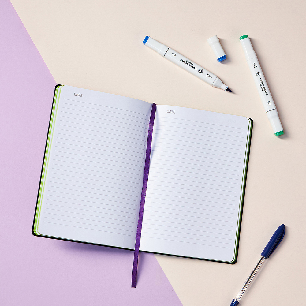 BY Русские Супергерои Бизнес - блокнот А5, 192стр., гибкая обл., цв.срез, закл., "Конек" - #8