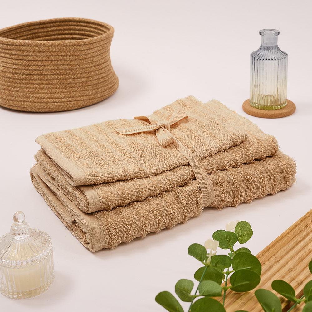 PROVANCE Монблан Комплект полотенец махровых, 30х50, 50х90, 70х130см, 100% хлопок, 450гр/м, 3 цвета - #6