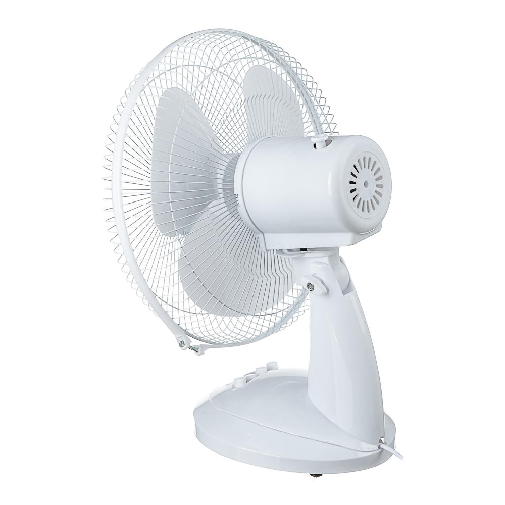 Вентилятор настольный тм LEBEN 45Вт, 3 скорости, диаметр 34см, 220в, белый - #6