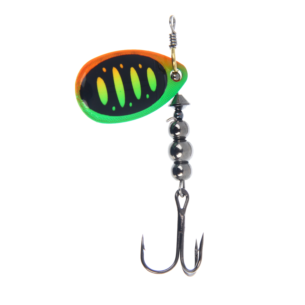 Блесна вращающаяся "Радуга" тм AZOR FISHING, №3, 6,5 гр, 5 цветов - #3