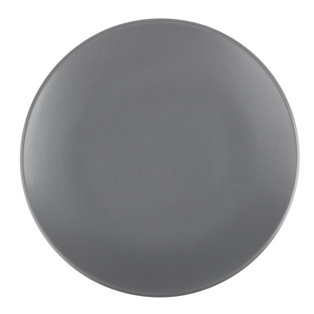 MILLIMI Тарелка десертная 20х2.5см, керамика, графит - #1