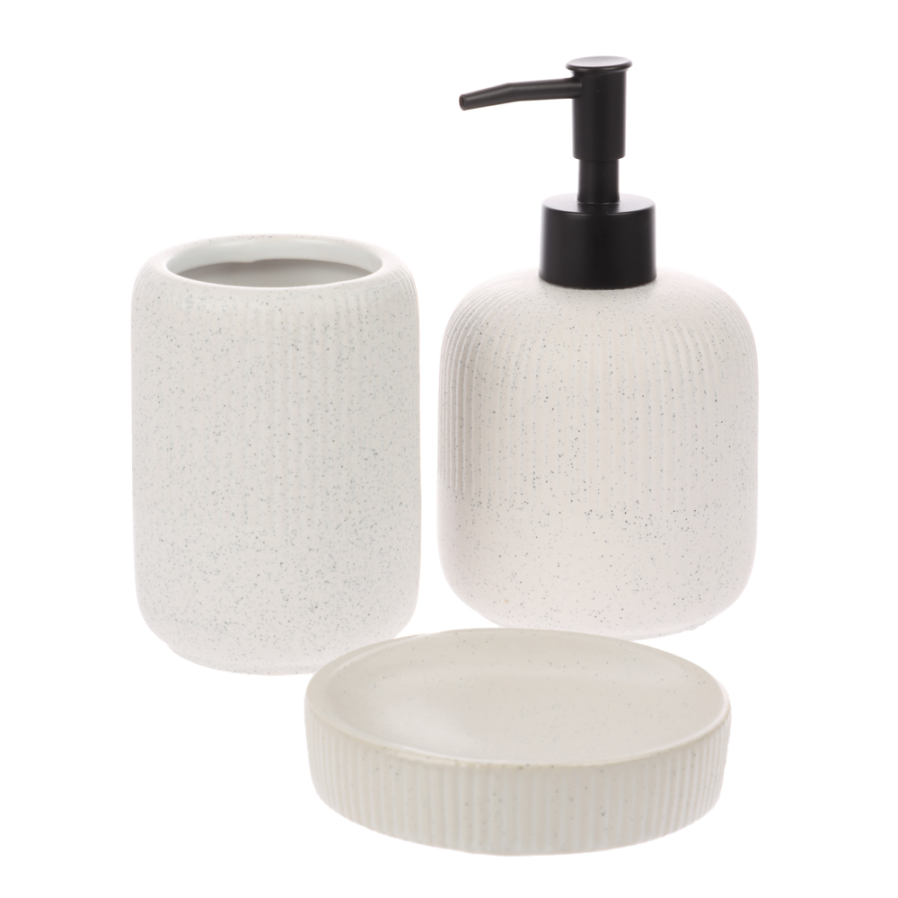 Стакан NOBLE бежевый, керамика, SWC-2502-03 - #3