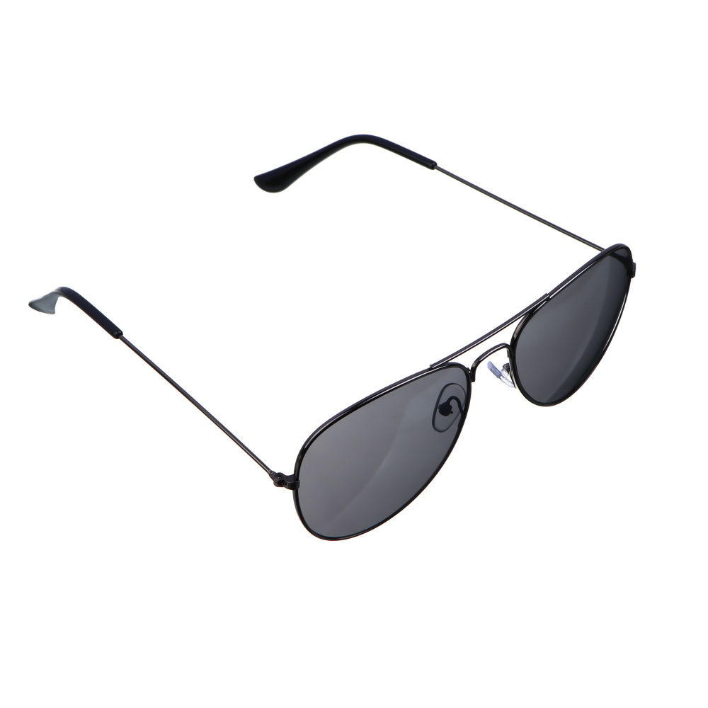 GALANTE Очки солнцезащитные взрослые в чехле, металл, 138x50мм, 2 цвета, ОС23-09 - #2