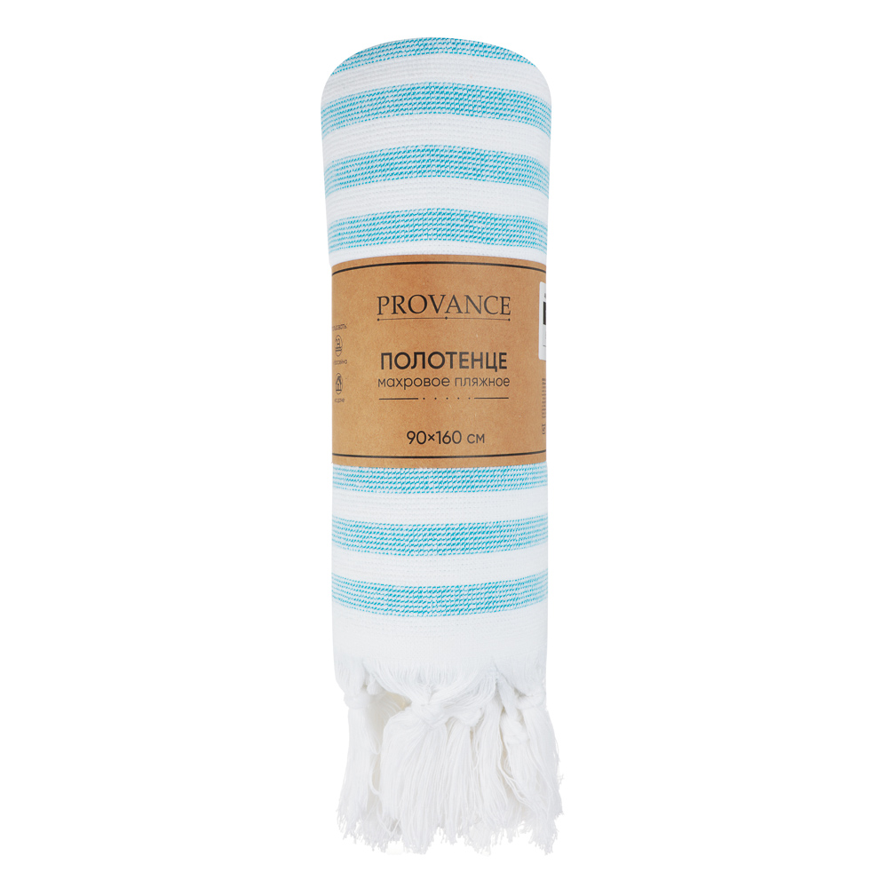Полотенце пляжное тм PROVANCE Саммер 90х160, 350 г/м2, 100% хлопок, 3 дизайна - #5
