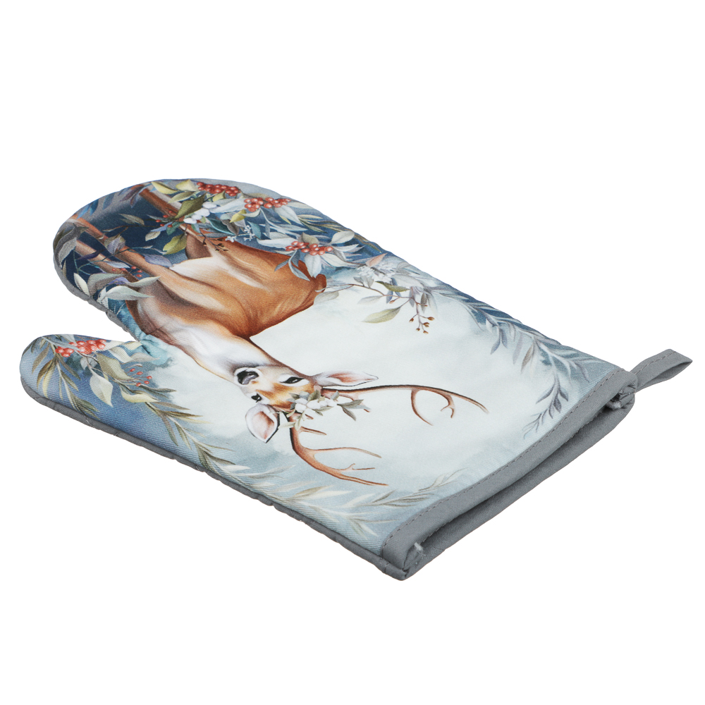 PROVANCE Нордик Прихватка-варежка, 18х28см, 100% хлопок, олень - #3