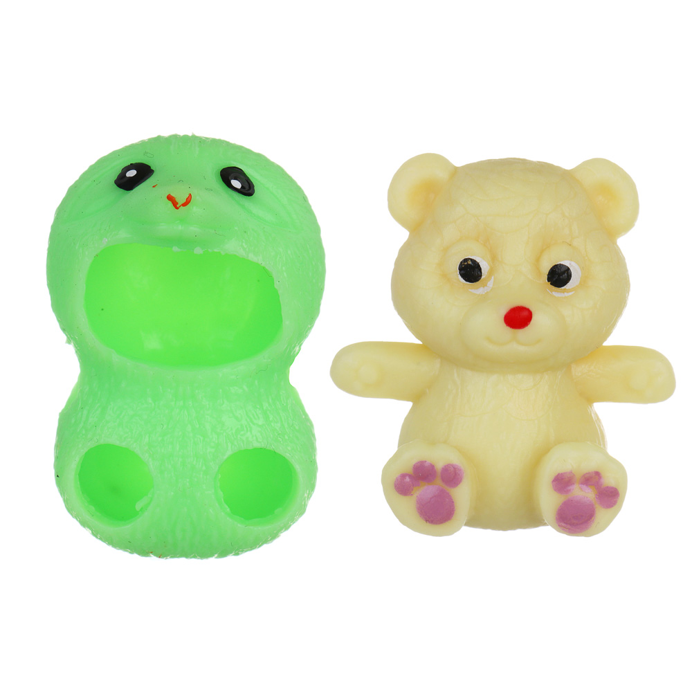 ИГРОЛЕНД Игрушка-сюрприз в шаре, d=5см, TPR, «Животные», микс - #7